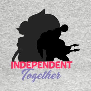 Independent together - opal and Steg T-Shirt